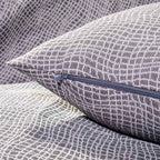 Διακοσμητική Μαξιλαροθήκη Charisma Cotton Net / 57x57 / Anthracite